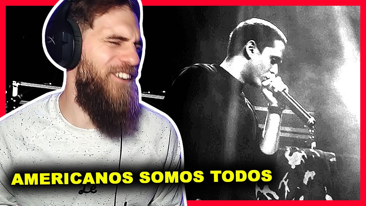 🌎 AMERICANOS - CANSERBERO ✊ [ REACCIÓN Mark Miranda ]