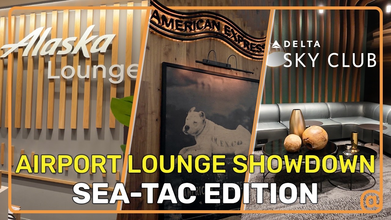 Seattle Airport Lounge Showdown: Amex Centurion vs. Delta Sky Club vs. Alaska Lounge