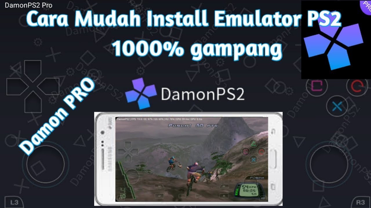 Cara Install Damon PS2 ProEmulator PS2 di Android