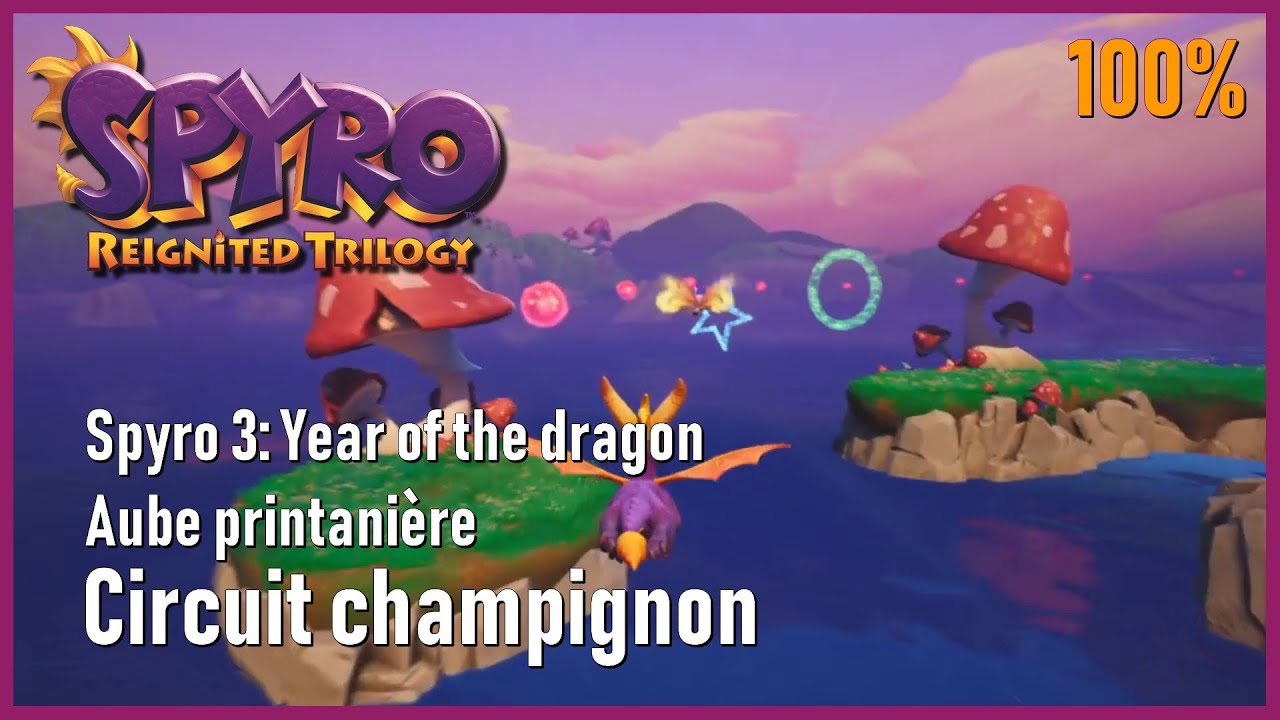Spyro 3: Year of the dragon - Aube printanière - Circuit champignon