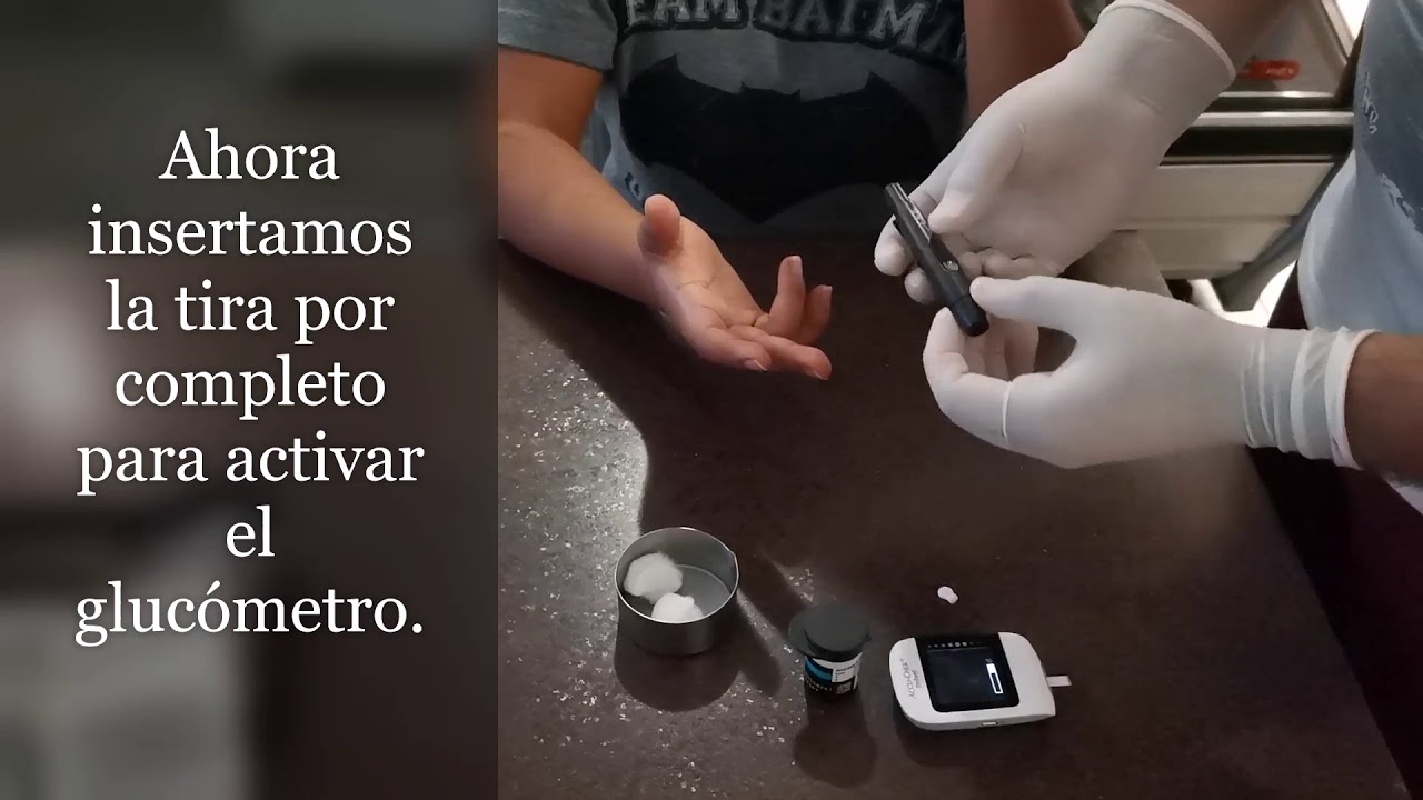 MEDICI&Oacute;N DE LA GLICEMIA CAPILAR: USO DE GLUC&Oacute;METRO.