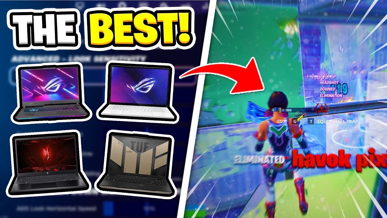 Лучшие игровые ноутбуки для Fortnite! (240+ FPS)