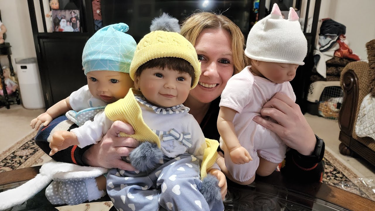 3 New Paradise Galleries Realistic Baby Dolls!