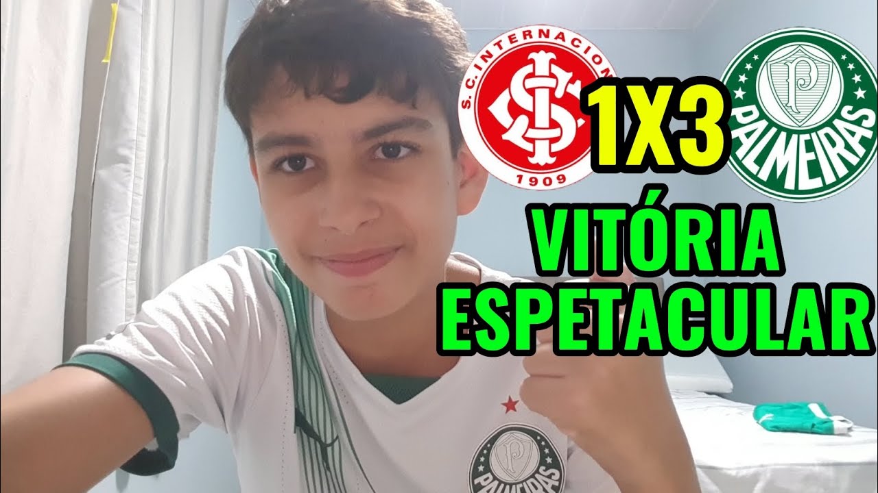 Pós-jogo Internacional 1x3 Palmeiras - vitória importante e segue o líder! Surramos os moranguinhos