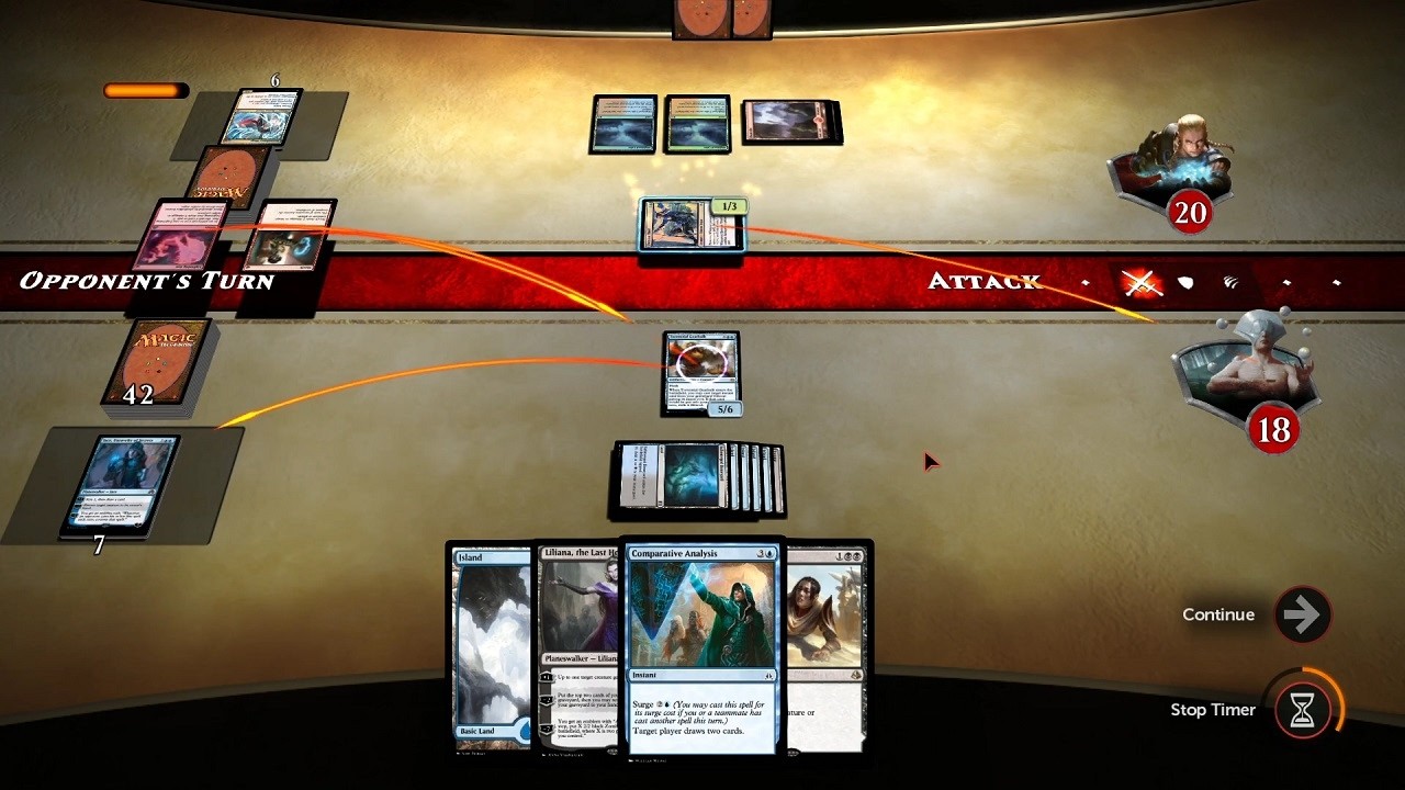 Magic Duels - BBGuN's Izzet Control 33 vs Hunter1194's Dimir Control Revised BU 37 - Game 1