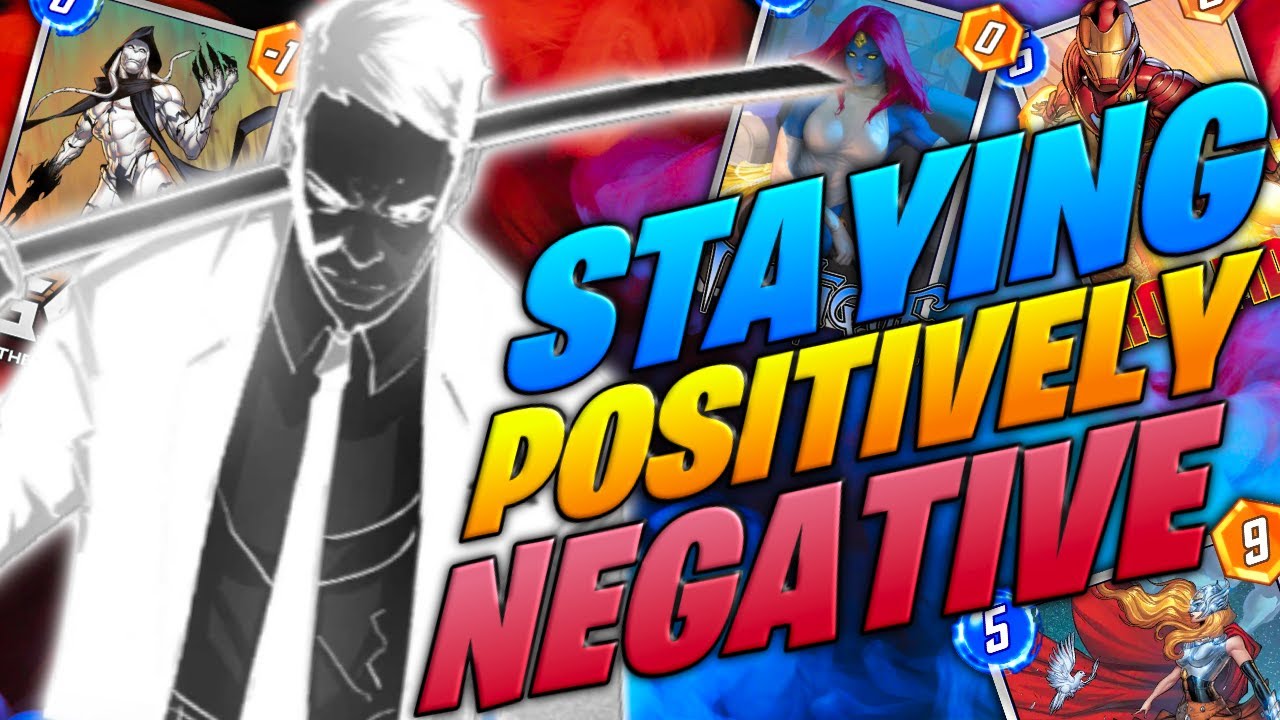 Trying to Stay Positively Negative - Mister Negative Deck - Marvel Snap Deck