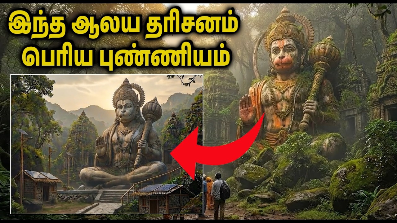 இந்தப் புனித தரிசனத்தைப் பெற்றவர்கள் உண்மையிலேயே பாக்கியவான்கள் Powerful Hanuman Temple Consturction
