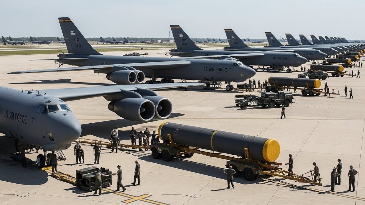 IRAN ON HIGH ALERT as  U.S Deploys Dozens of B-52 Bombers Armed with Cruise Missiles