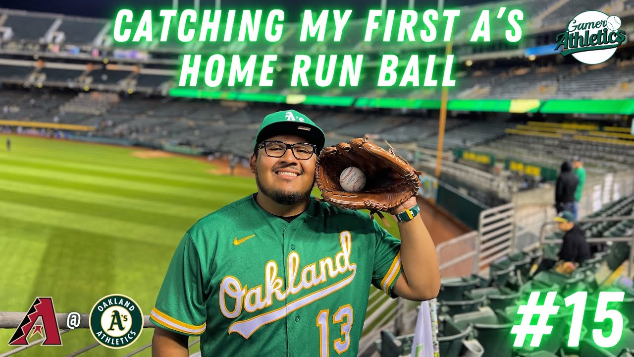 Catching My First A’s Home Run Ball