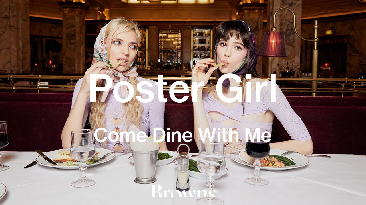 Come Dine With Me: Poster Girl | Browns Fashion