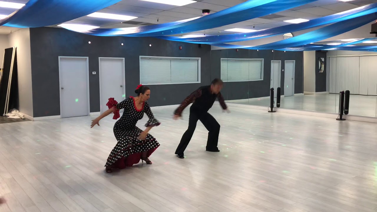 Gabriela J. Dancing Flamenco/ Paso Doble Solo with Fred Astaire Dance Studios-Phoenix North