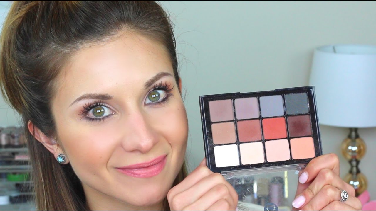 Everyday Warm Neutral Matte Eyes using Viseart Palette