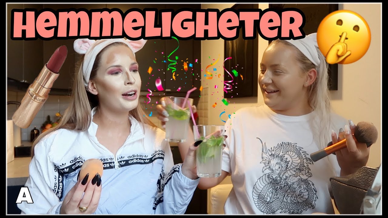 LEKER ''JEG HAR ALDRI'' + SMINKER OSS  *GRWU*
