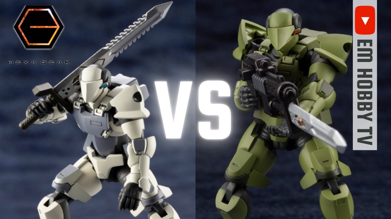 Hexa Gear Governor Armor Type Pawn A1 (Version 1.0 vs 1.5)