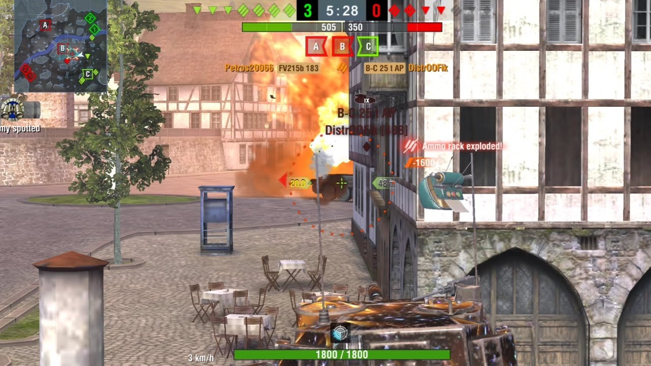 FV215b 183 | 3rd battle | Alpenstadt
