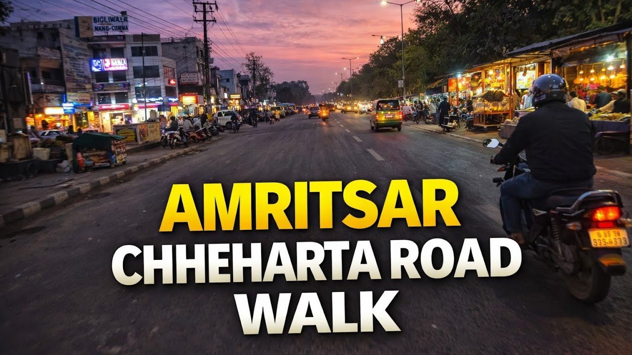 POV Walking on Busy Indian Highway 🇮🇳🛣️ | Heavy Traffic & Real Road Sounds