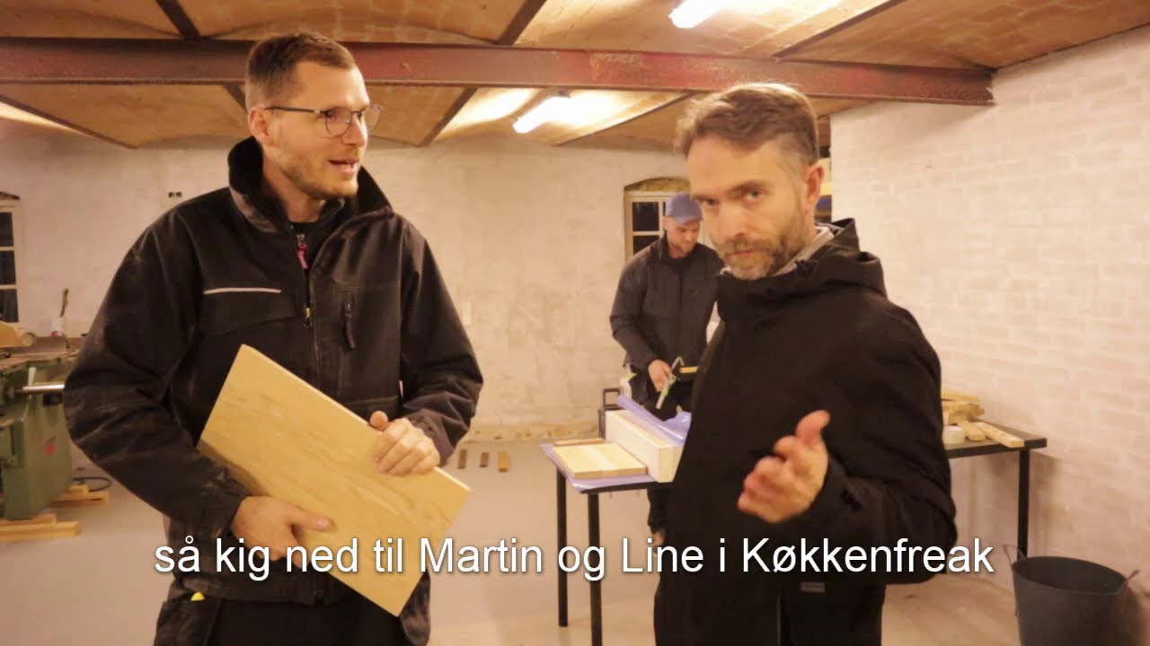 Knivmagneter og træ-skærebrætter, lokalt fra Svendborg