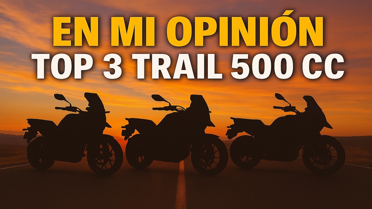 Mi top 3 de las mejores motos Trail  de 500 cc para viajar | Review punto por punto