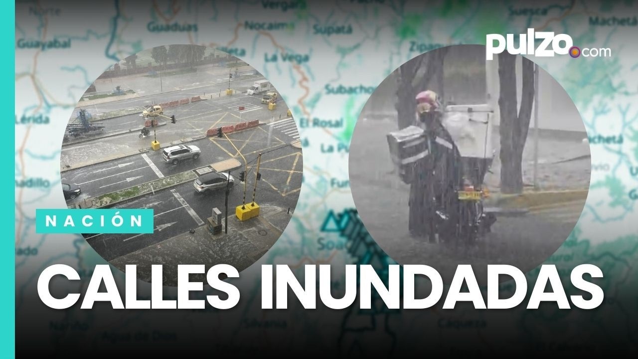 Lluvias en BOGOTÁ complican movilidad: vías inundadas y emergencias en el norte | Pulzo