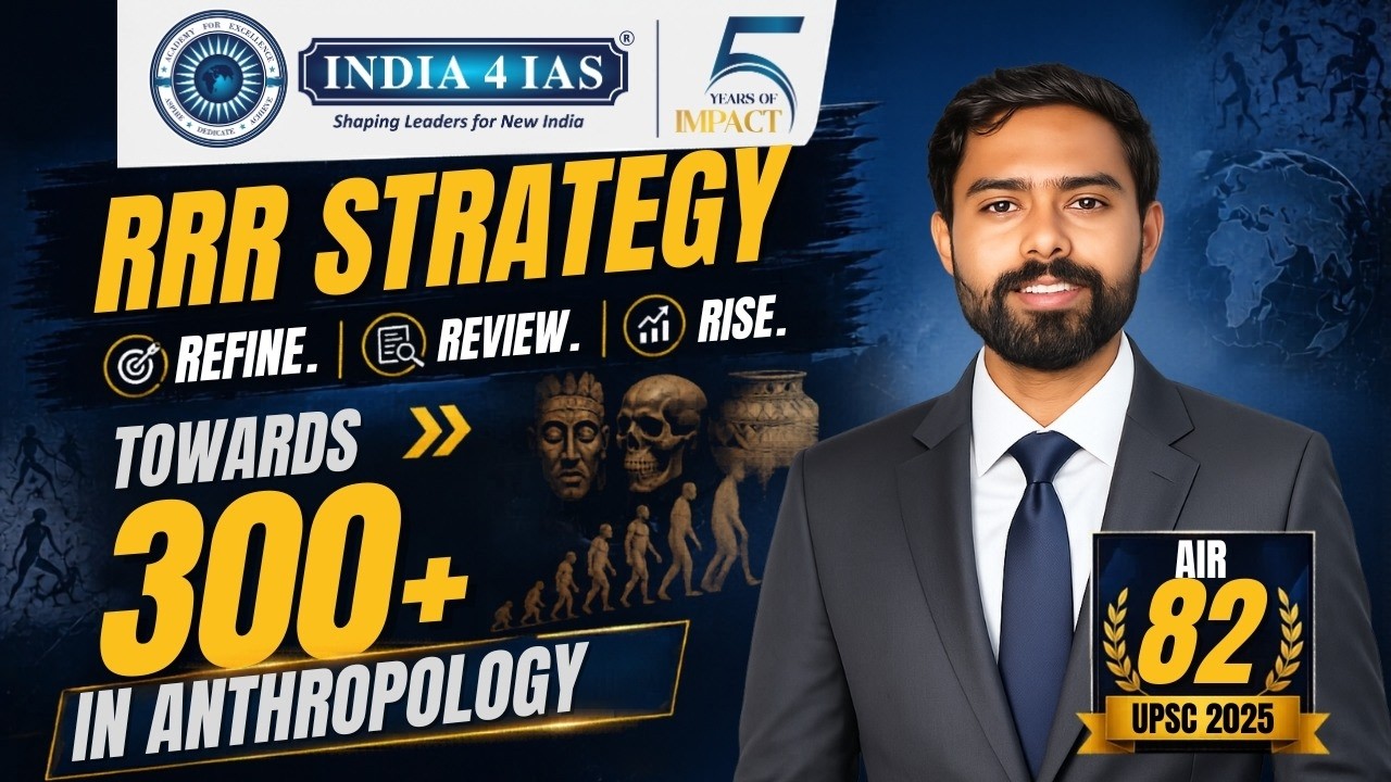 The RRR Strategy: How AIR 82 Sandeep Badad Built a 300+ Anthropology Score