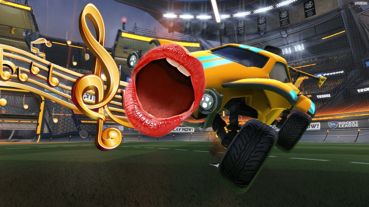 Singing in Rocket League?