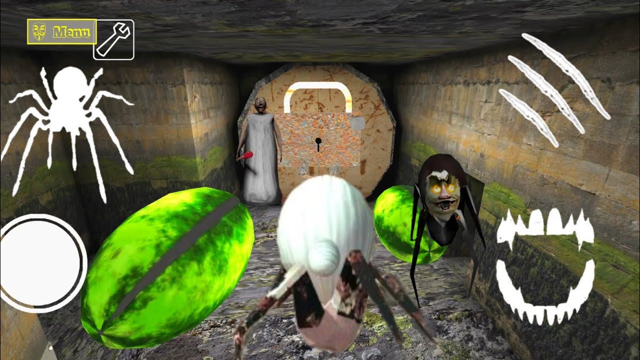 Play As Spider Mom In Granny  1 | Granny New  Mod Menu | Sewer Escape Normal Mode