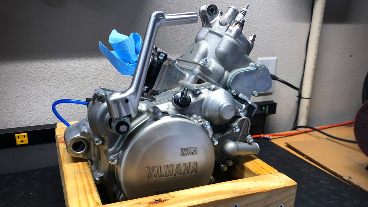 Сборка двигателя YZ125!