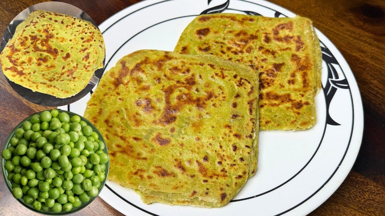 मटर की कचौरी नहीं, पराठा बनाकर देखिए | इतना स्वादिष्ट होगा कि आप सोच भी नहीं पाएँगे | Matar Paratha