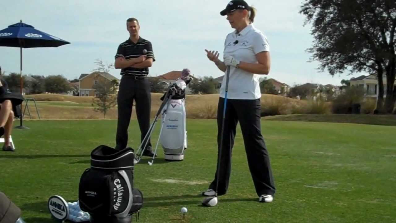 Annika Sorenstam Explains Her Golf Swing