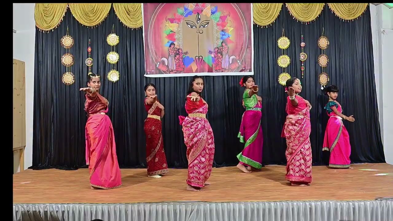 Agomoni Durga Puja 2025 | Day 1 | Bengali Medley Choreographed by Poulomi Dutt Ghosh