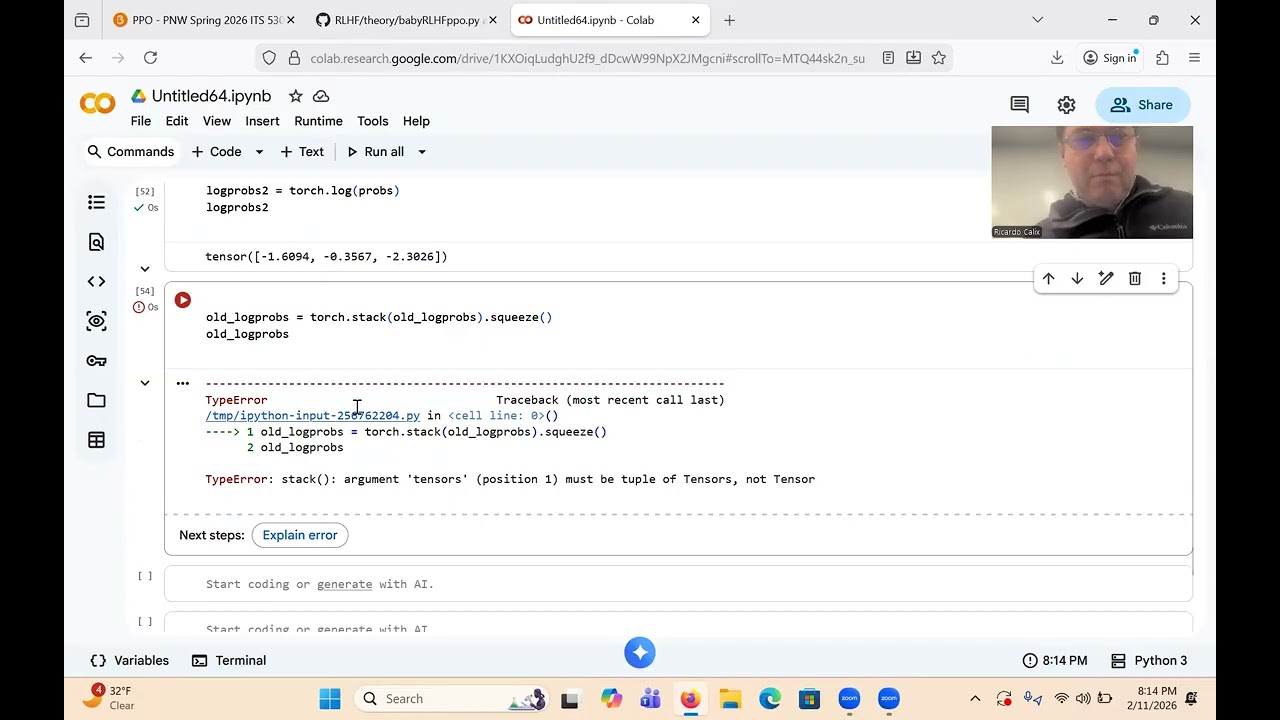 Baby RLHF with PPO - A minimal from scratch implementation with PyTorch (part 2)
