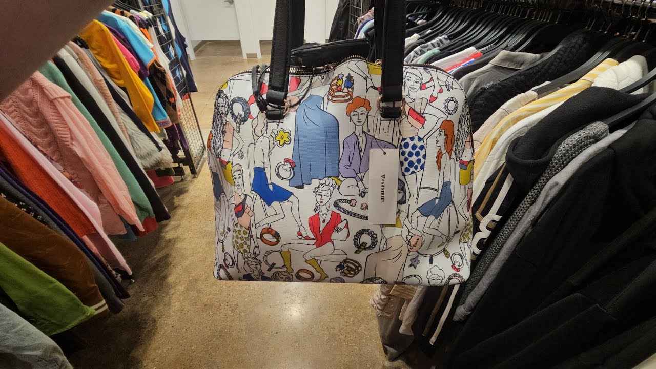 2nd STREET-DALLAS! DESIGNER PURSES GALORE! Thrift with me!