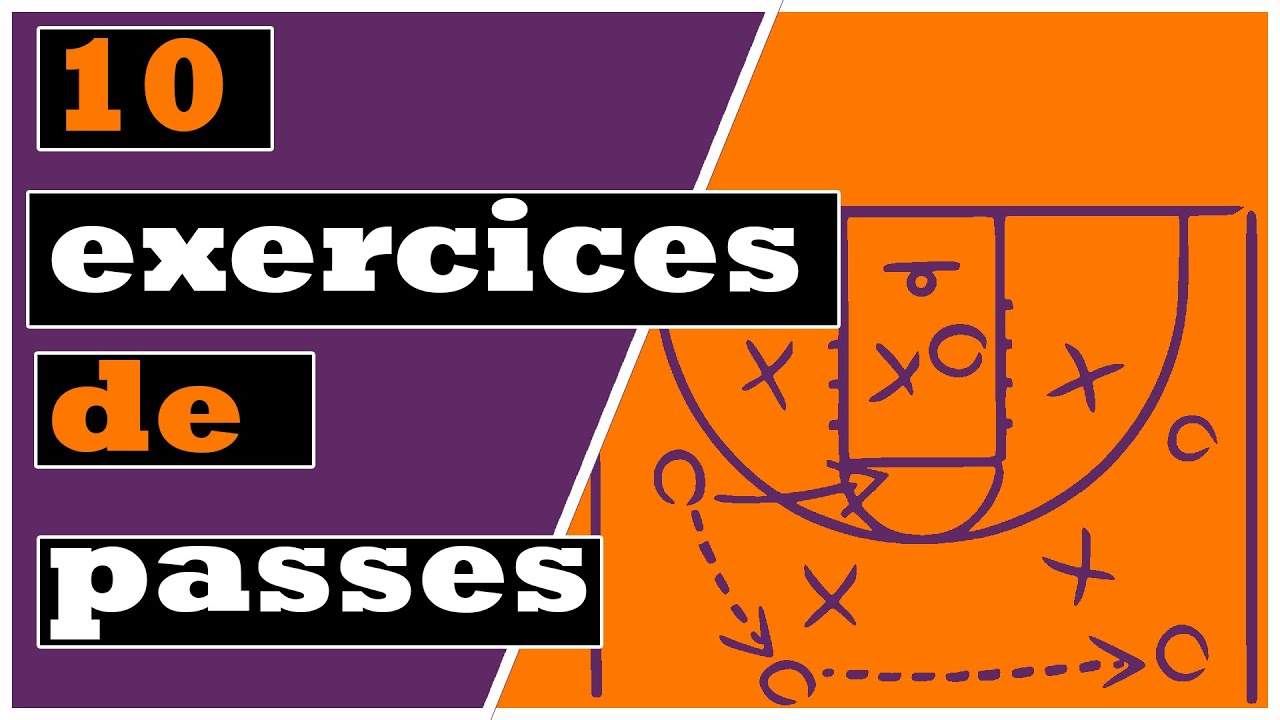 10 EXERCICES de BASKET : la passe