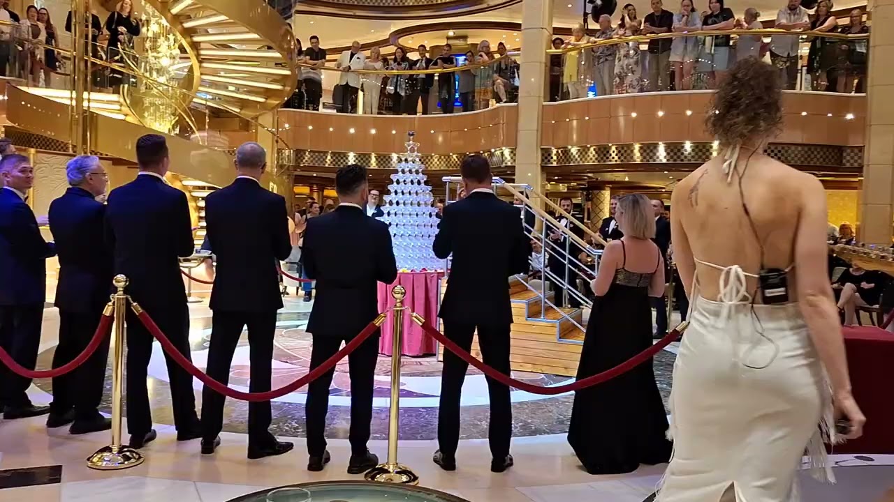 Captain's Champagne Toast