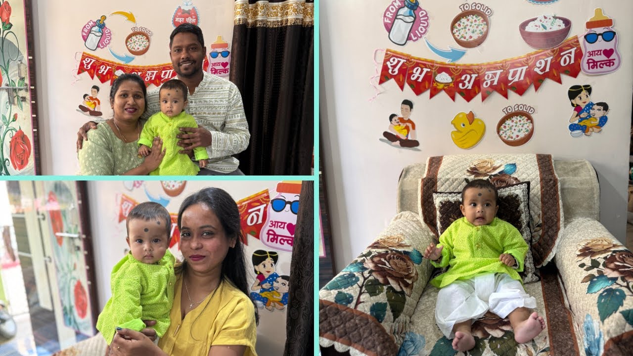 	My Son Emmanuel’s First Food Ceremony | Annaprashan