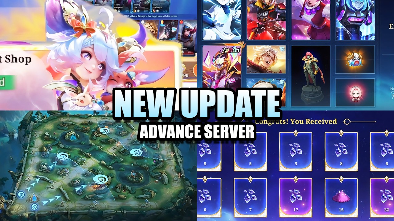 FREE Nana Skin & Major Map Changes in Advance Server!