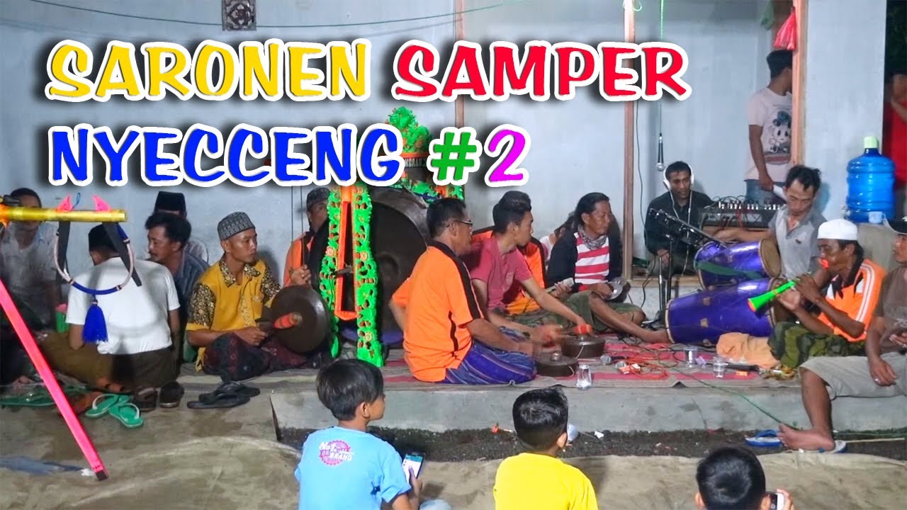 Lagu khas Saronen Samper nyecceng