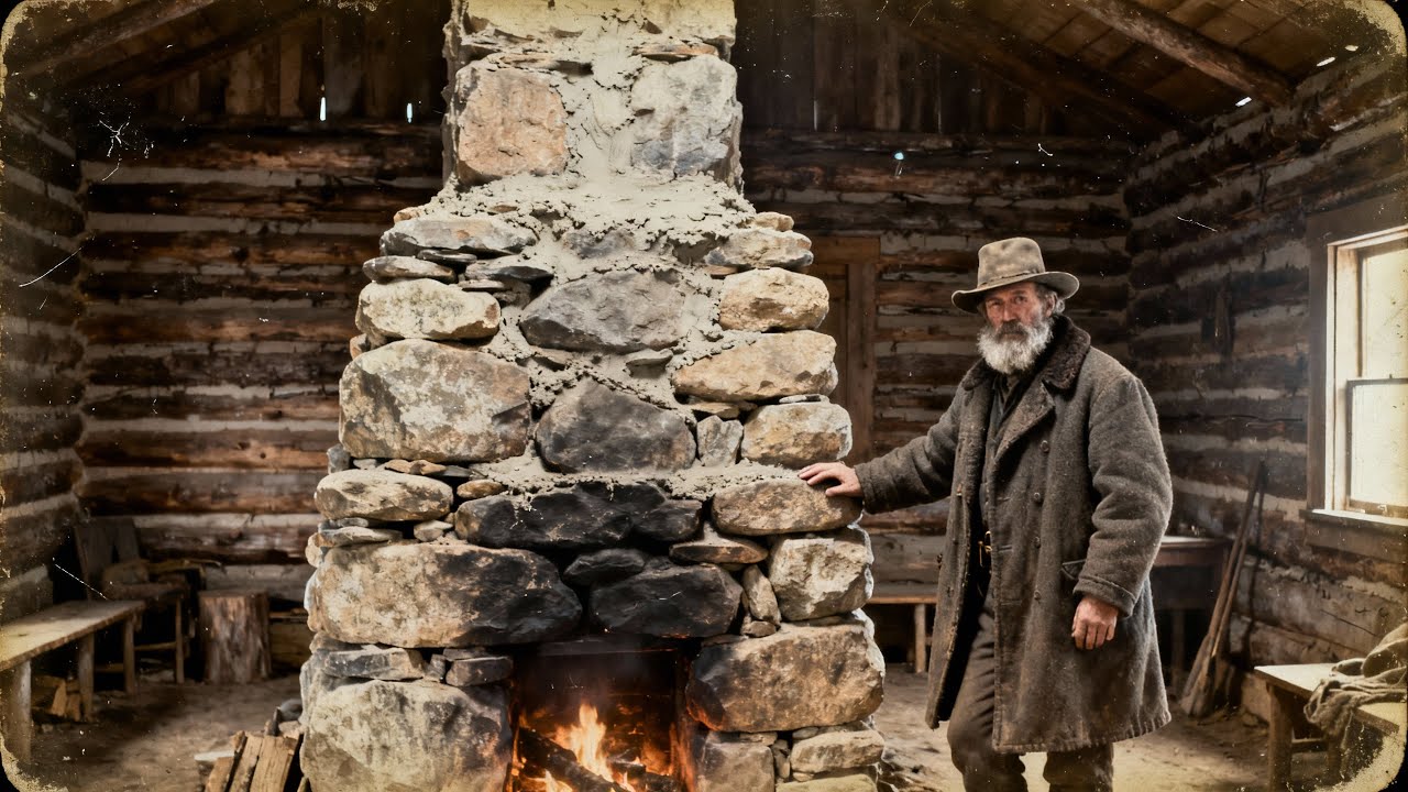 How One Settler's Foolish” Chimney Design Used 50% Less Firewood While Neighbors' Heat Escaped Outsi