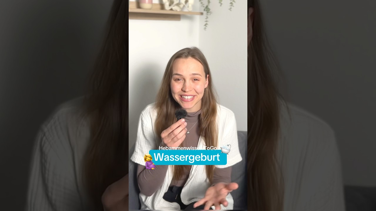 Das solltest du &uuml;ber eine Wassergeburt wissen!🤰 #hebamme #krei&szlig;saal #geburt #schwangerschaft