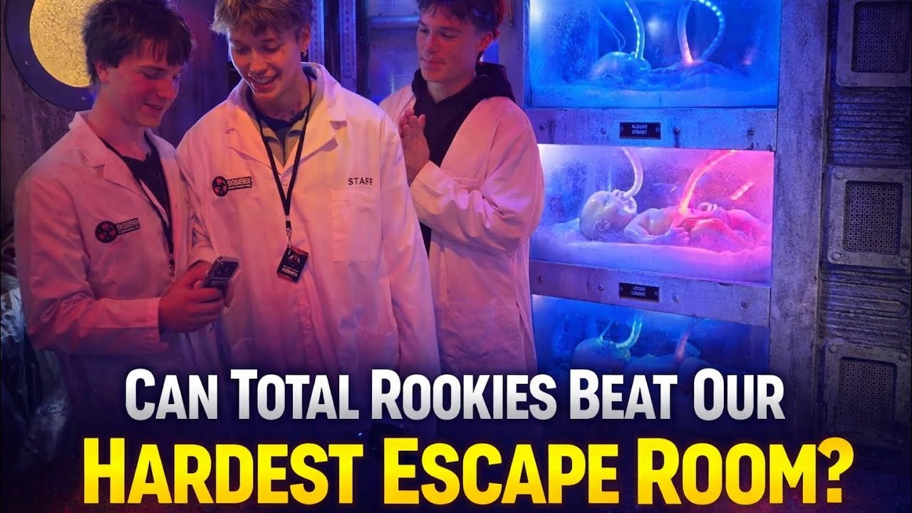 Can Total Rookies Beat Our Hardest Escape Room?