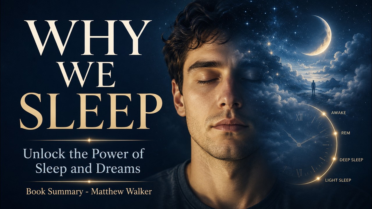 Why We Sleep: The Hidden Power of Sleep | Summary | Matthew Walker