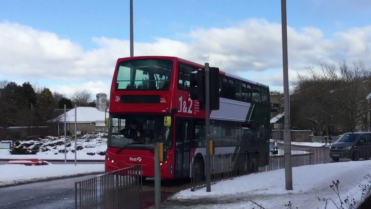 First Aberdeen - Dennis Trident 3 Alexander Dennis Enviro500 38220 (SN09 CCY)