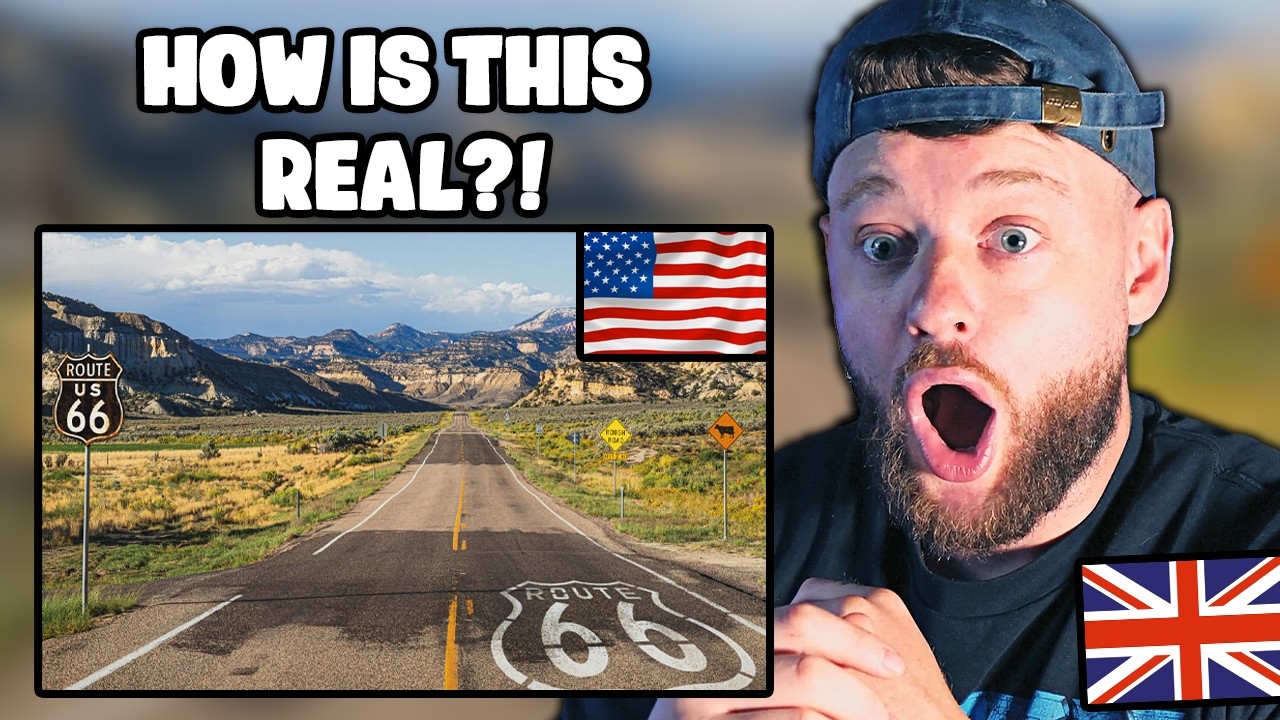 British Guy's First Time Seeing the INSANE U.S. Road Trips