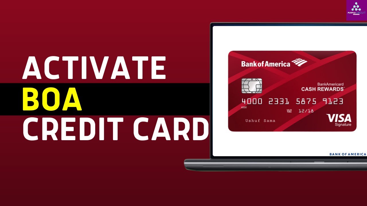 How to Activate Bank of America Credit Card Online (Step by Step)