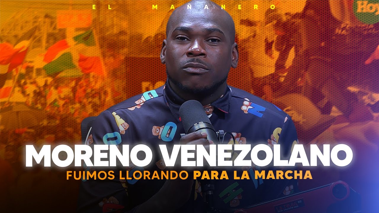 Intentaron confundirme con un Haitiano en la Marcha - Moreno venezolano