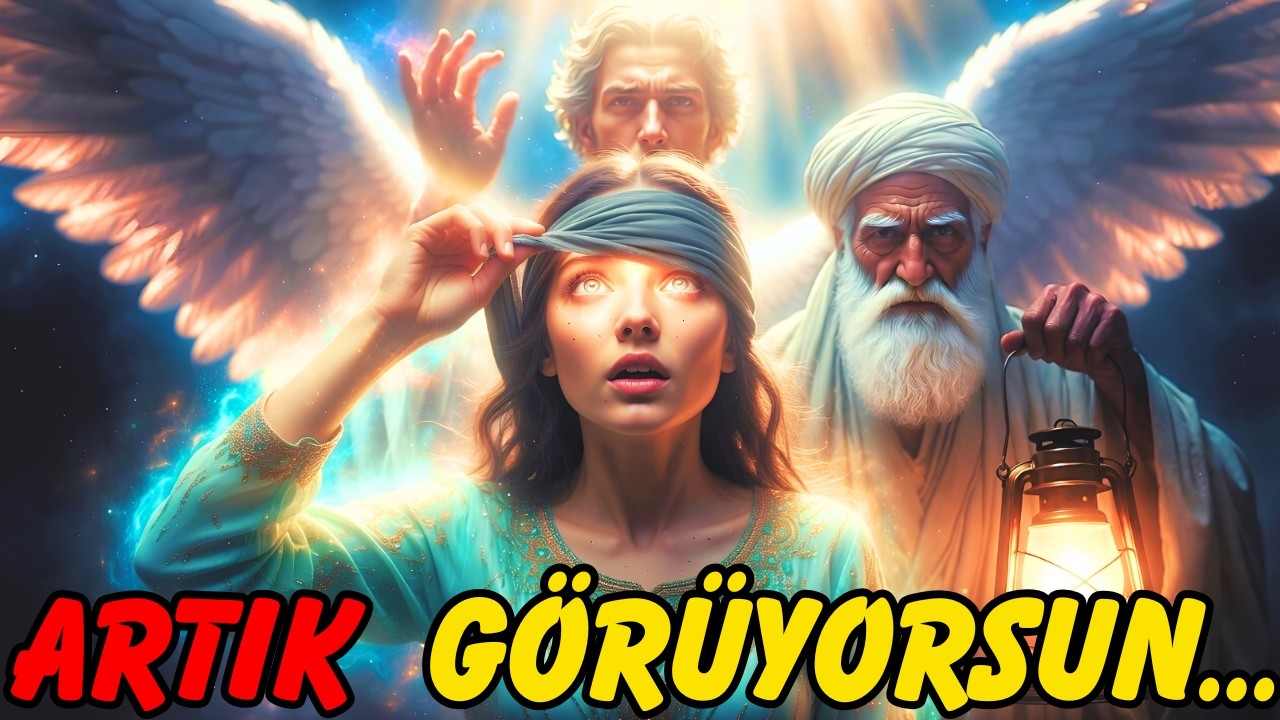 👁️Karanlıktan şimdi çık! Cebrail ve İbn Arabi ile Ya Nur sırrıyla sezgini uyandır...melekler mesaj✨