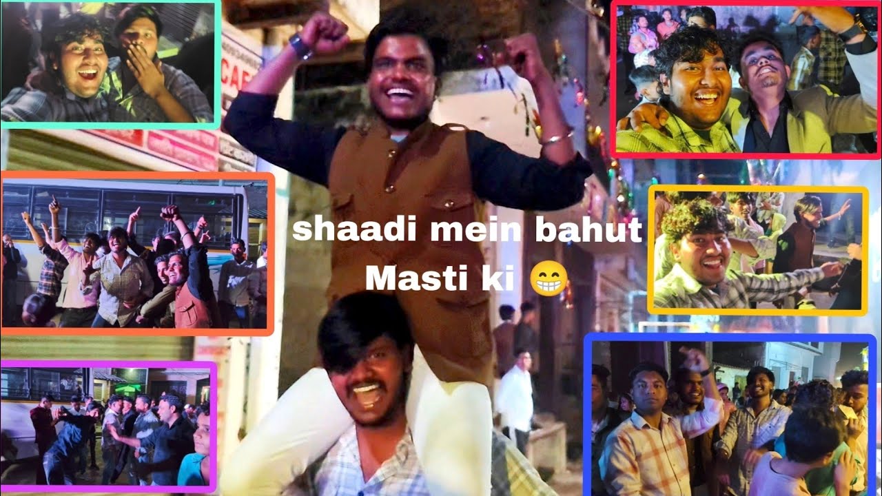  Shaadi ma bahut Masti ki 😁