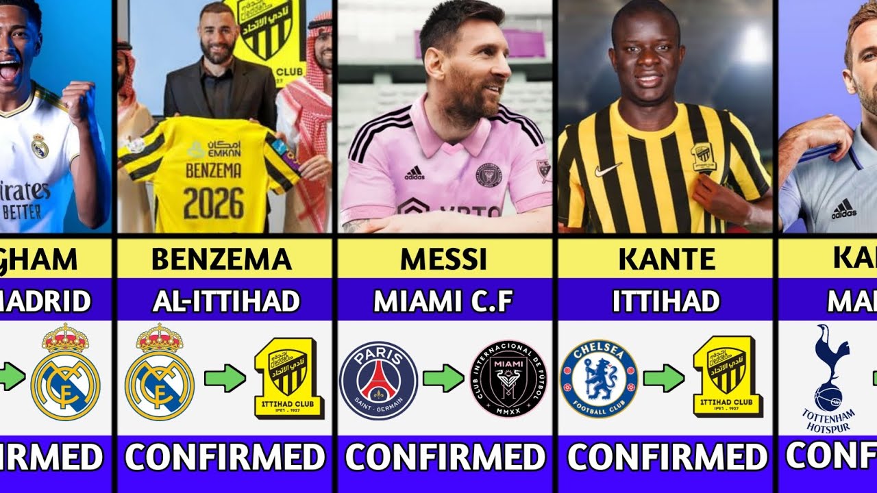 ALL NEW CONFIRMED TRANSFER NEWS ✍️ SUMMER 2023 AND ALL RUMOURS SUMMER 2023