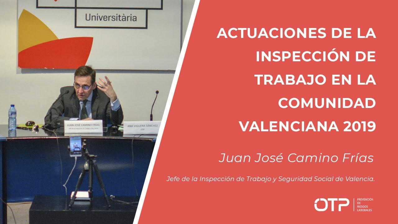 Actuaciones de la Inspección de trabajo 2019 - Juan José Camino Frías