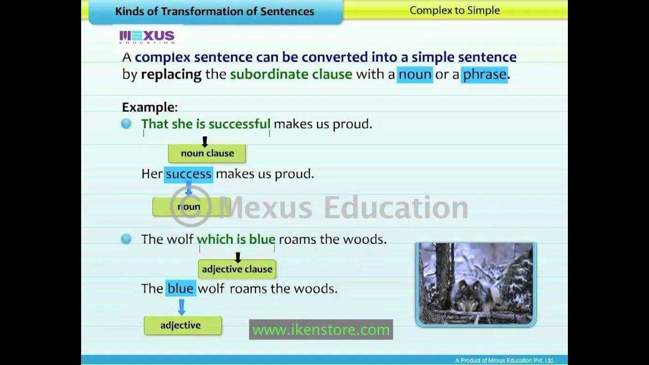 Kinds of Transformation of Sentences | English Grammar | iken | ikenedu | ikenApp
